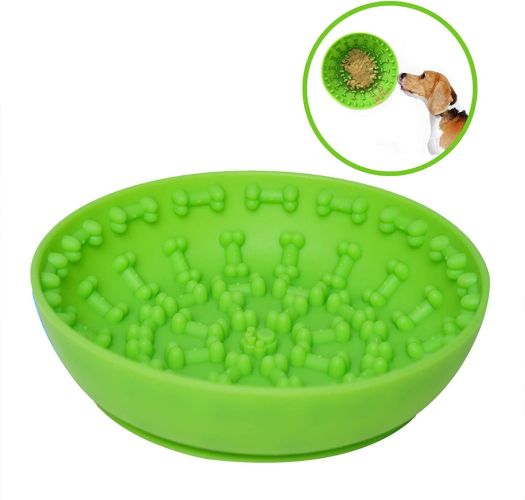 Pet Dog Slow Bowl Feeder Bowls with Suction Cup, Interactive for Boredom Anxiety Reduction, Distractor Toy Pet Dog Slow Bowl Feeder Bowls with Suction Cup, Interactive for Boredom Anxiety Reduction, Distractor Toy